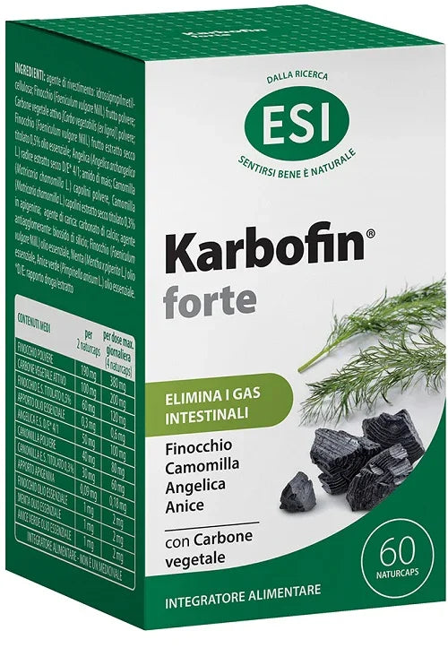 ESI KARBOFIN FORTE 60 NATURCAPS - Farmaspeed