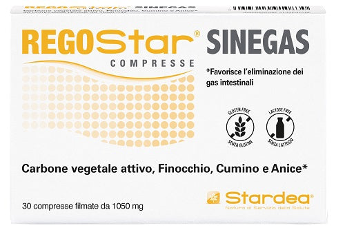 REGOSTAR SINEGAS 30 FILMED TABLETS
