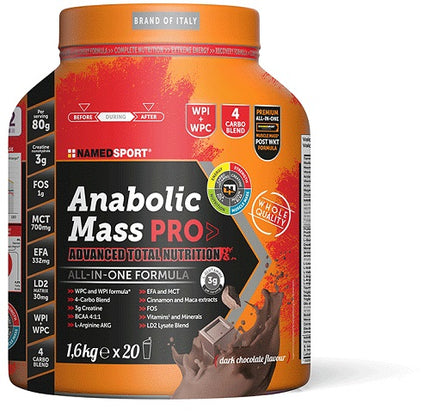 ANABOLIC MASS PRO DARK CHOCOLATE 1600 G