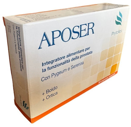 APOSER 30 VEGETABLE CAPSULES OF 775 MG