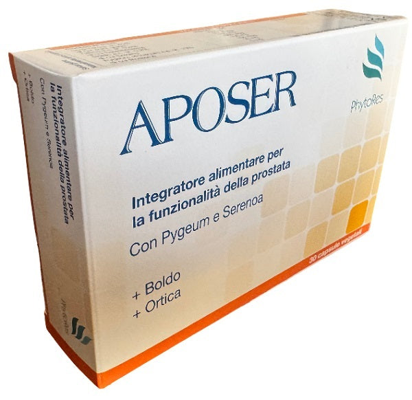 APOSER 30 VEGETABLE CAPSULES OF 775 MG