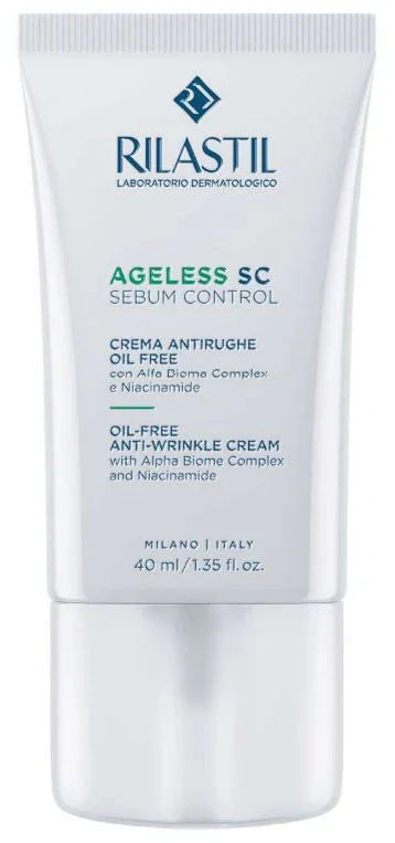 RILASTIL AGELESS SC SEBUM CONTROL CREMA ANTIRUGHE OIL FREE 40 ML - Farmaspeed