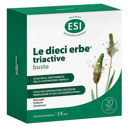 ESI LE DIECI ERBE TRIACTIVE 20 BUSTINE - Farmaspeed