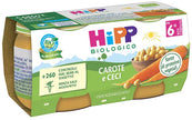 HIPP BIO OMOGENEIZZATO CAROTE/CECI 2X80 G - Farmaspeed