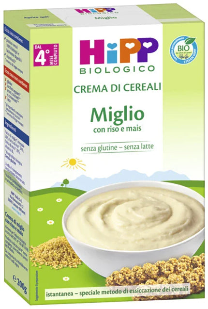 HIPP BIO CREMA CEREALI MIGLIO 200 G - Farmaspeed