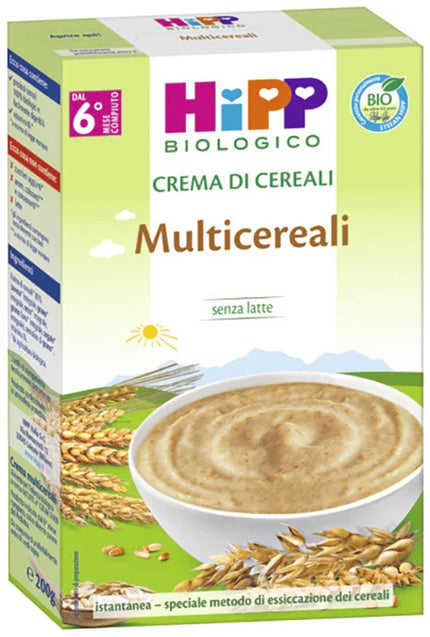 HIPP BIO CREMA CEREALI MULTICEREALI 200 G - Farmaspeed