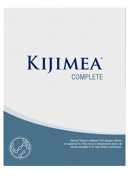 KIJIMEA COMPLETE KIJIMEA RESTART 27 CAPSULE DA 0,29 G + KIJIMEA 53 ADVANCE 84 CAPSULE DA 0,26 G