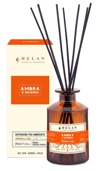 I PROFUMI DELLA CASA AMBRA E INCENSO BASTONCINI AROMATICI 200ML