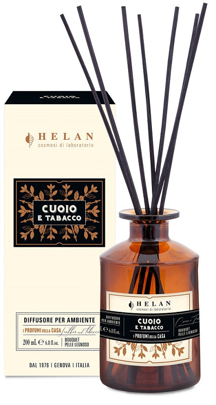 I PROFUMI DELLA CASA CUOIO E TABACCO BASTONCINI AROMATICI 200ML