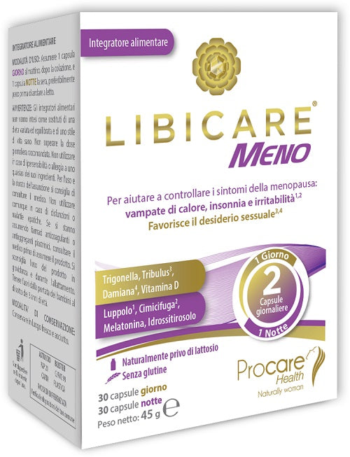 LIBICAR LESS 60 CAPSULES