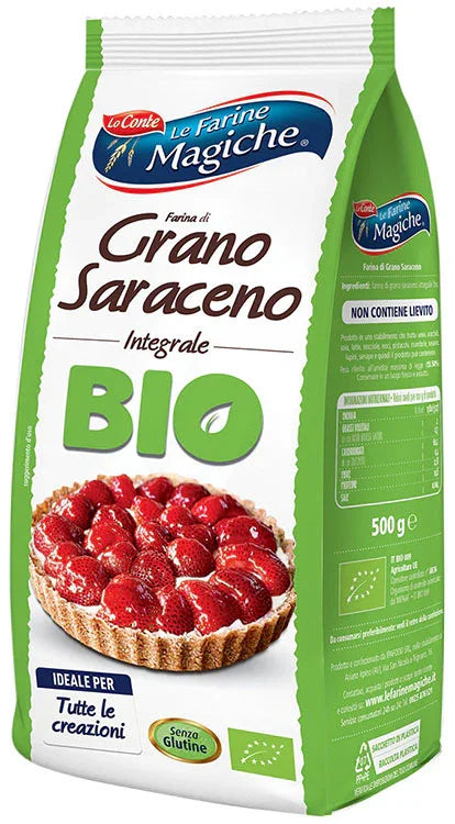 IPAFOOD FARINA MIX GRANO SARACENO BIOLOGICO 500 G - Farmaspeed