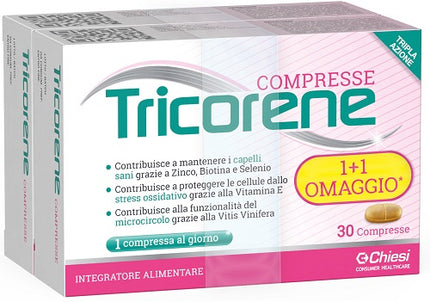 TRICORENE 30 COMPRESSE BIPACCO IT
