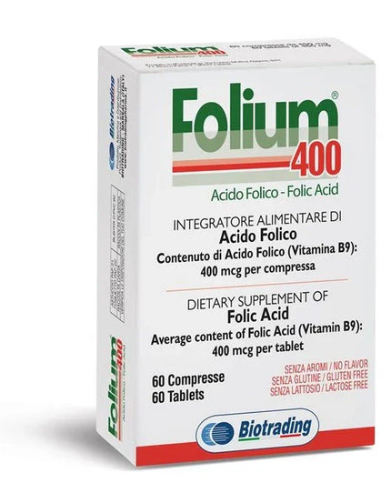 FOLIUM 400 60 COMPRESSE - Farmaspeed