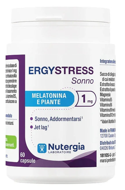 ERGYSTRESS SONNO 60 CAPSULE - Farmaspeed
