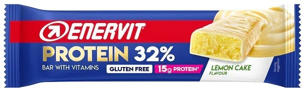 ENERVIT SPORT PROTEIN BAR 32% LEMON CAKE 48 G - Farmaspeed