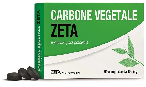 CARBONE VEGETALE 50 COMPRESSE DA 405 MG - Farmaspeed