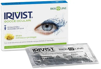 IRIVIST GOCCE OCULARI MONODOSE 10 FIALE DA 0,5 ML - Farmaspeed