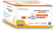 INSULIN SYRINGE 1 ML 30 PIECES SOFARMAPIU'