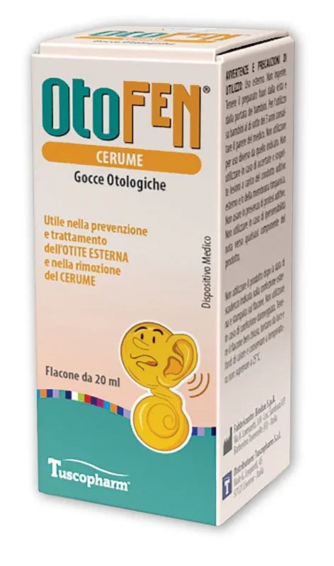 OTOFEN CERUME GOCCE OTOLOGICHE 20 ML - Farmaspeed