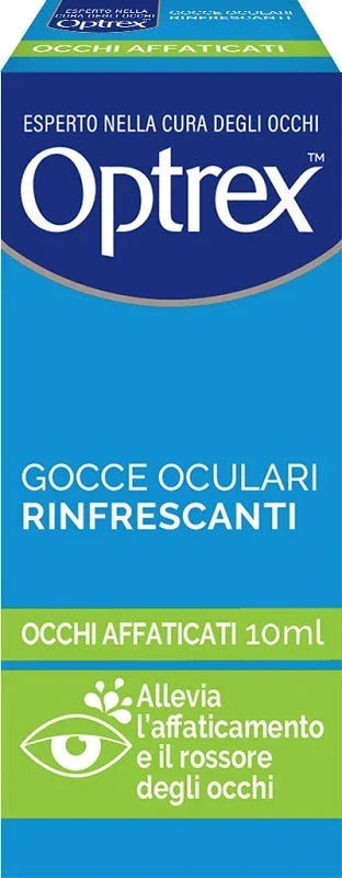 GOCCE OCULARI RINFRESCANTI OCCHI AFFATICATI OPTREX 10 ML - Farmaspeed
