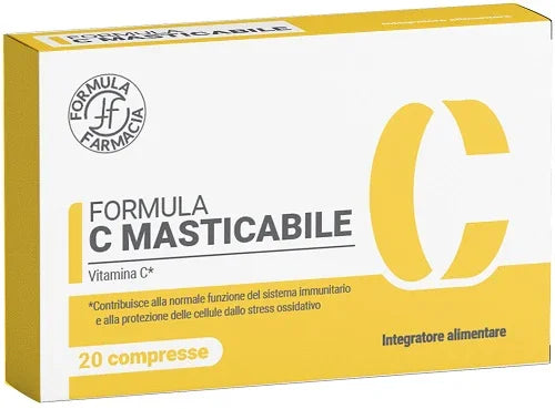 FORMULA C MASTICABILE 20 COMPRESSE DA 500 MG - Farmaspeed