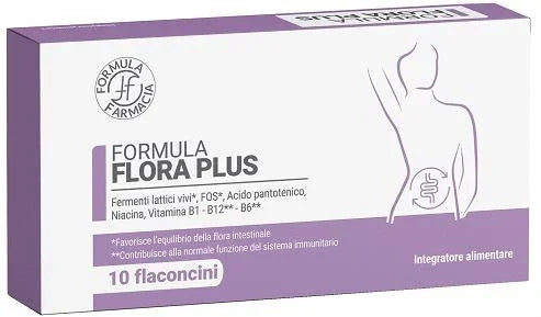 FORMULA FLORA PLUS 10 FLACONCINI DA 10 ML - Farmaspeed