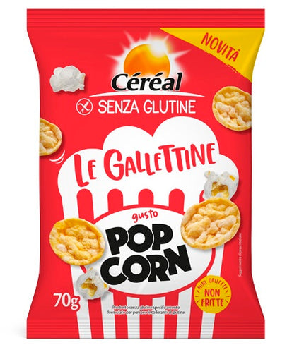 CEREAL GALLETTINE GUSTO POP CORN 70 G