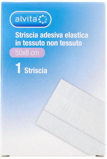 STRISCIA ADESIVA ELASTICA ALVITA TNT 50X8CM