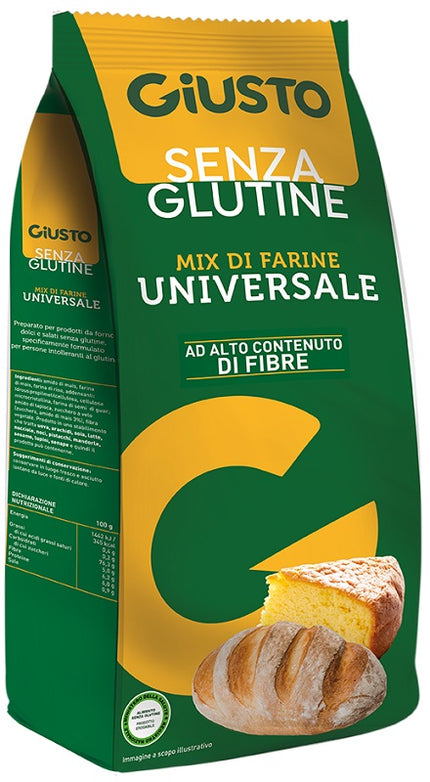 GIUSTO SENZA GLUTINE MIX DI FARINE UNIVERSALE 500 G