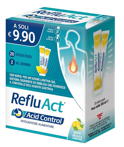 REFLU ACT ACID CONTROL 20 STICK