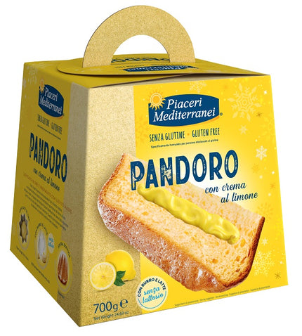 MEDITERRANEAN PLEASURES PANDORO LEMON CREAM 700 G