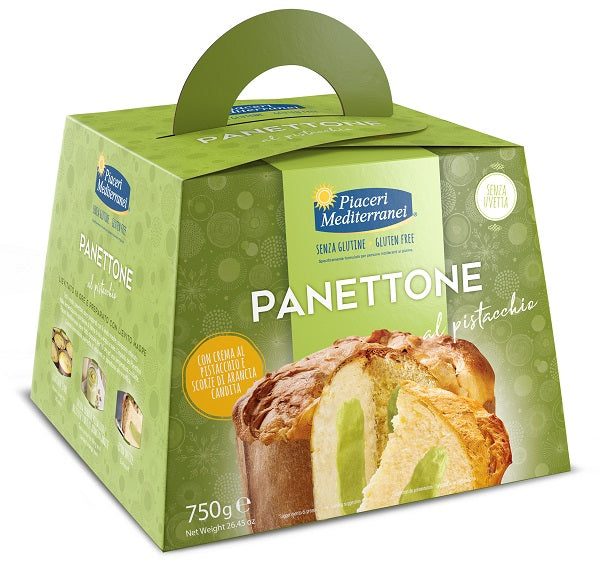 MEDITERRANEAN PLEASURES PISTACHIO PANETTONE 750 G