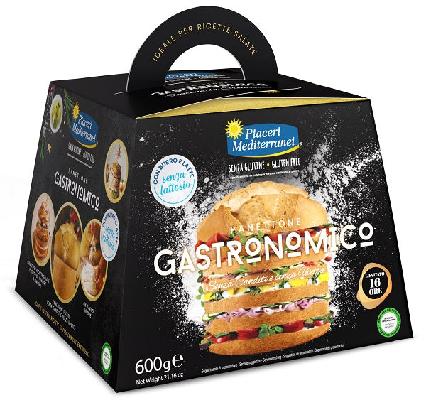 MEDITERRANEAN PLEASURES GASTRONOMIC PANETTONE 600 G