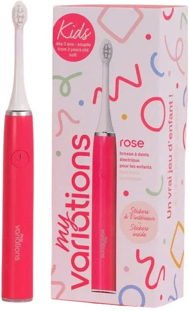 MYVARIATIONS SPAZZOLINO ELETTRICO SONICO BAMBINI ROSA - Farmaspeed