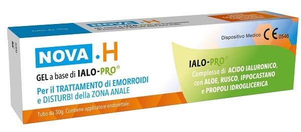 GEL TRATTAMENTO EMORROIDI NOVA H TUBO 30 G CON APPLICATORE