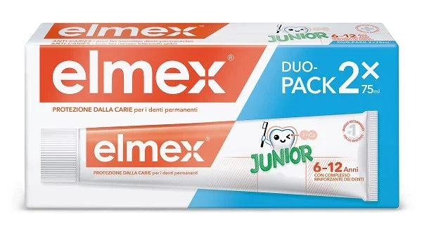 ELMEX JUNIOR DENTIFRICIO 75 ML DUOPACK - Farmaspeed
