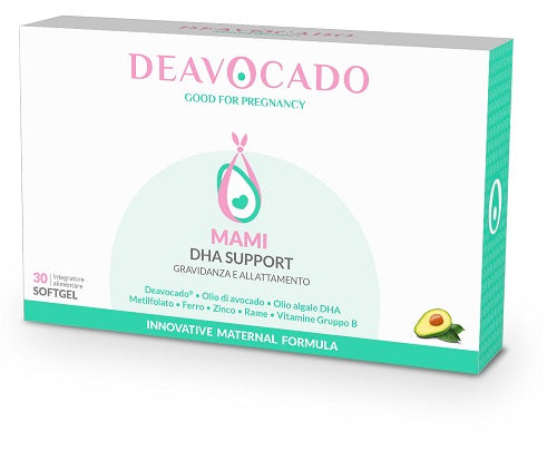 DEAVOCADO MAMI DHA SUPPORT 30 SOFTGEL