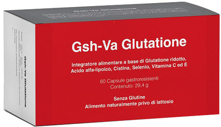 GSH-VA GLUTATHIONE 60 GASTRO-RESISTANT CAPSULES OF 490 MG