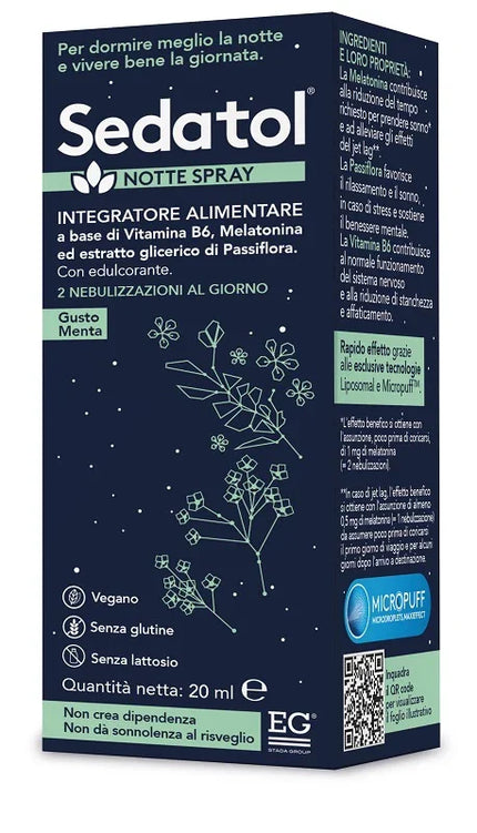 SEDATOL NOTTE SPRAY 20 ML - Farmaspeed