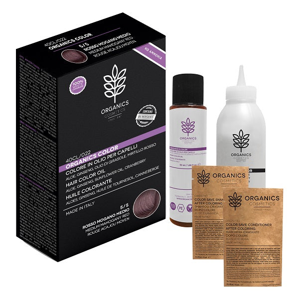 ORGANICS PHARM ORGANICS COLOR 5/5 ROSSO MOGANO MEDIO