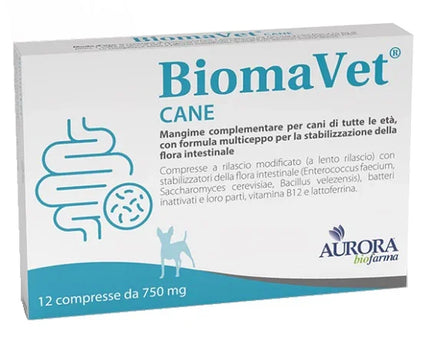 BIOMAVET CANE 750MG 12 COMPRESSE - Farmaspeed