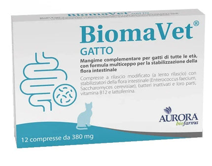 BIOMAVET GATTO 380MG 12 COMPRESSE - Farmaspeed