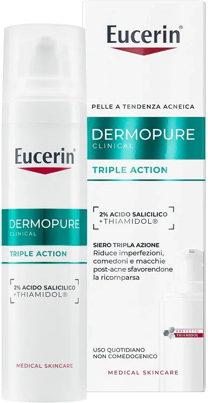 EUCERIN DERMOPURE CLINICAL SIERO TRIPLA AZIONE 40 ML - Farmaspeed