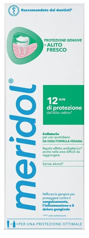 MERIDOL COLLUTORIO PROTEZIONE GENGIVE E ALITO FRESCO 400 ML - Farmaspeed