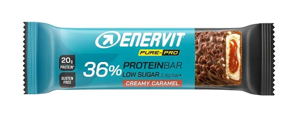 ENERVIT PURE PRO BAR 36% CARAMEL 55 G - Farmaspeed