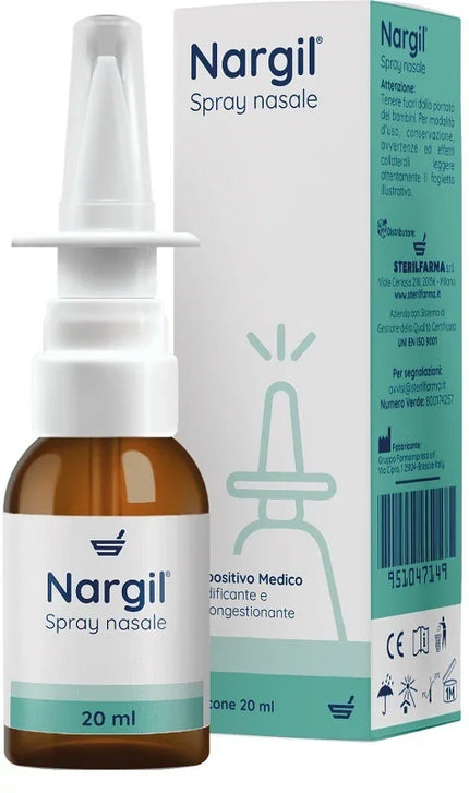 SPRAY NASALE NARGIL 20 ML - Farmaspeed