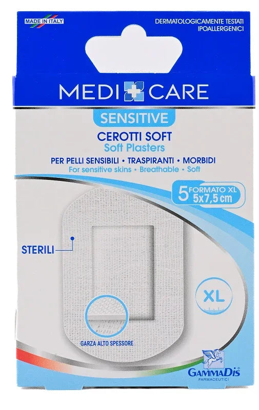 CEROTTO MEDICARE STERILI TNT 7,5X5 5 PEZZI - Farmaspeed