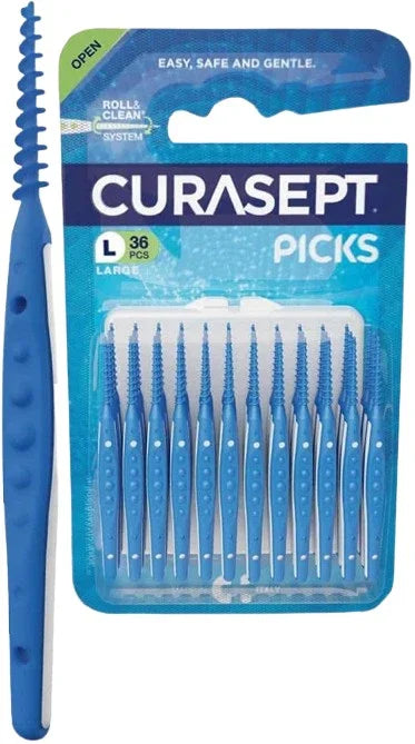 CURASEPT PICKS LARGE 36 PEZZI - Farmaspeed