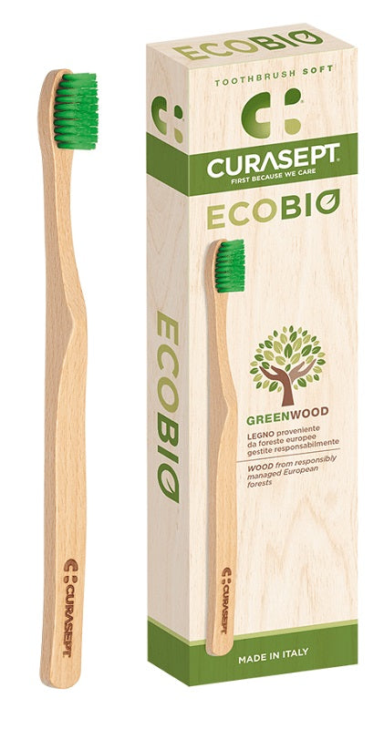 CURASEPT SPAZZOLINO MORBIDO MANICO IN LEGNO