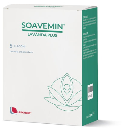 SOAVEMIN LAVANDA PLUS 5 FLACONI DA 100 ML